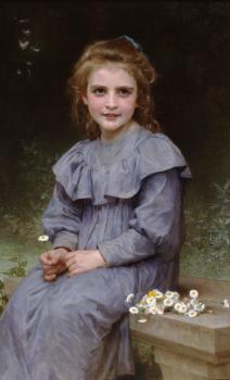 William-Adolphe Bouguereau : Paquerettes (Daisies)